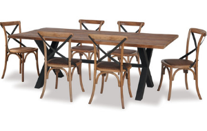 Cross 7 Piece Dining Suite